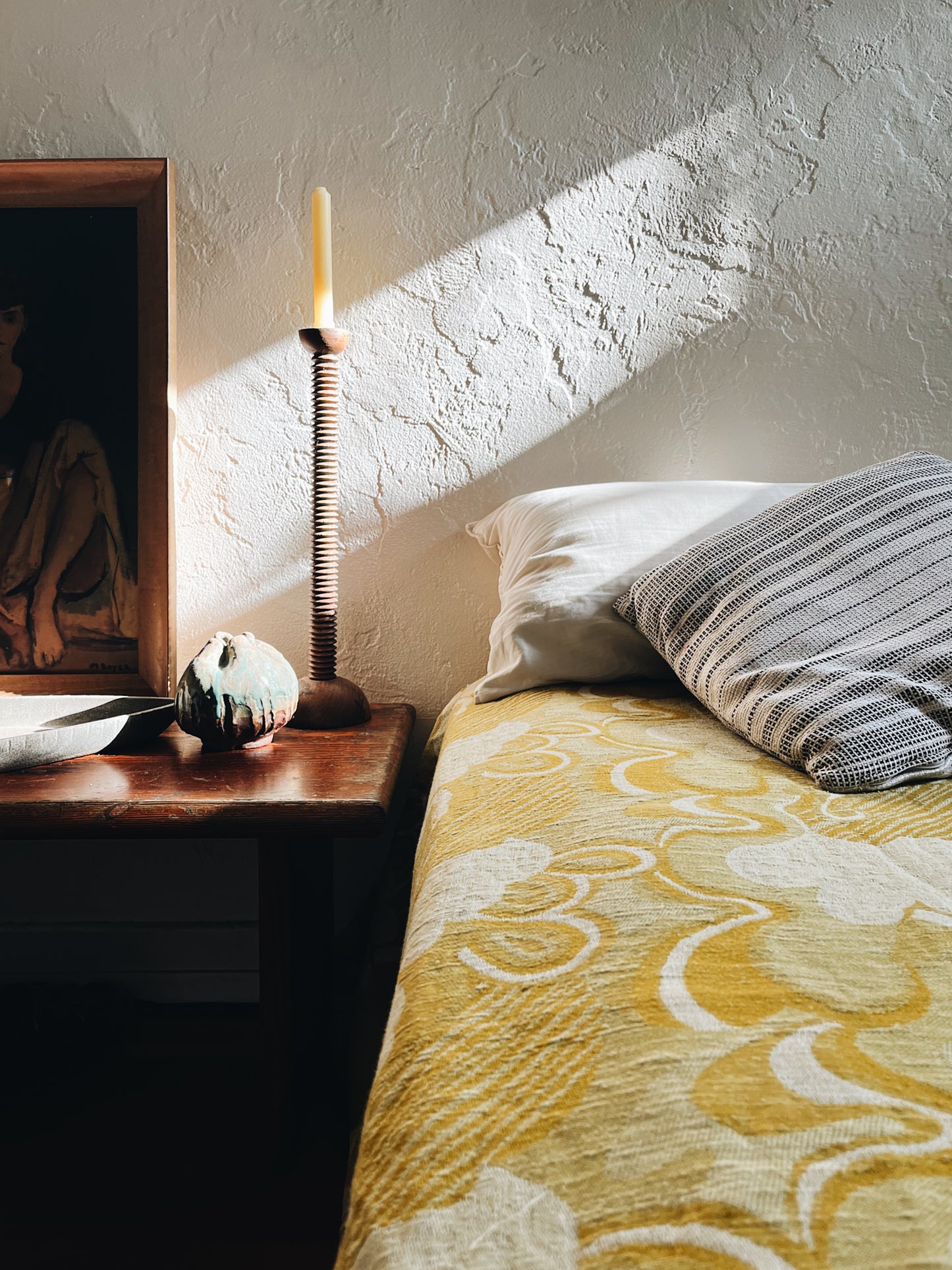 Vintage Jacquard Bedspread