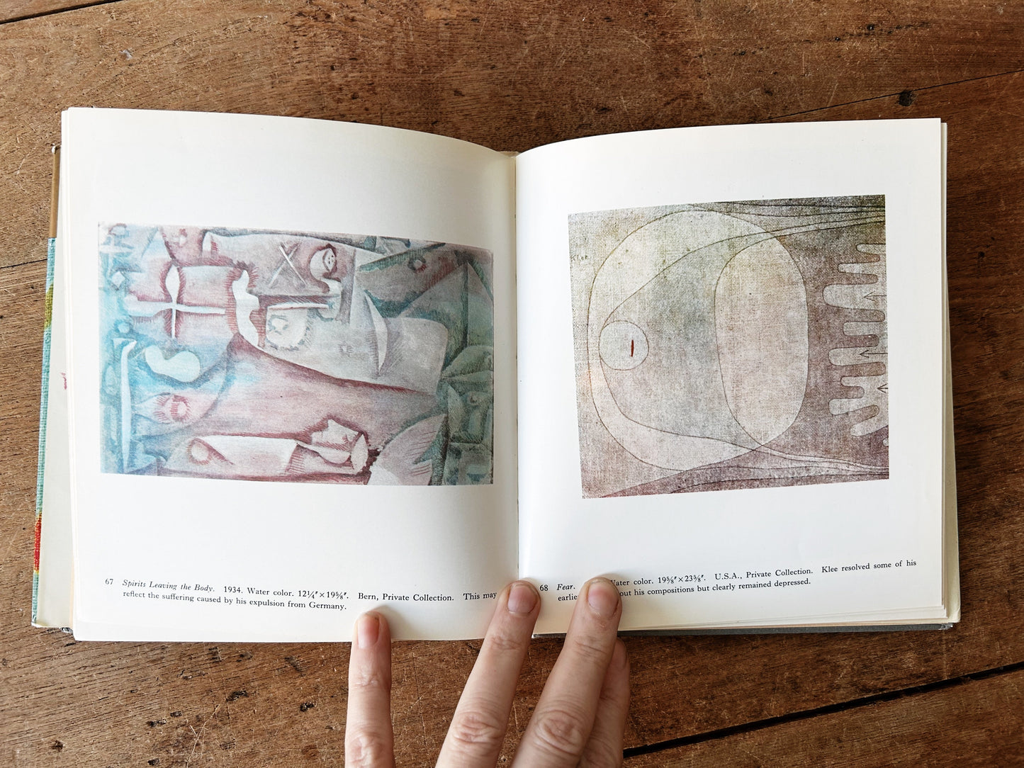 Vintage Paul Klee Hardcover c1967