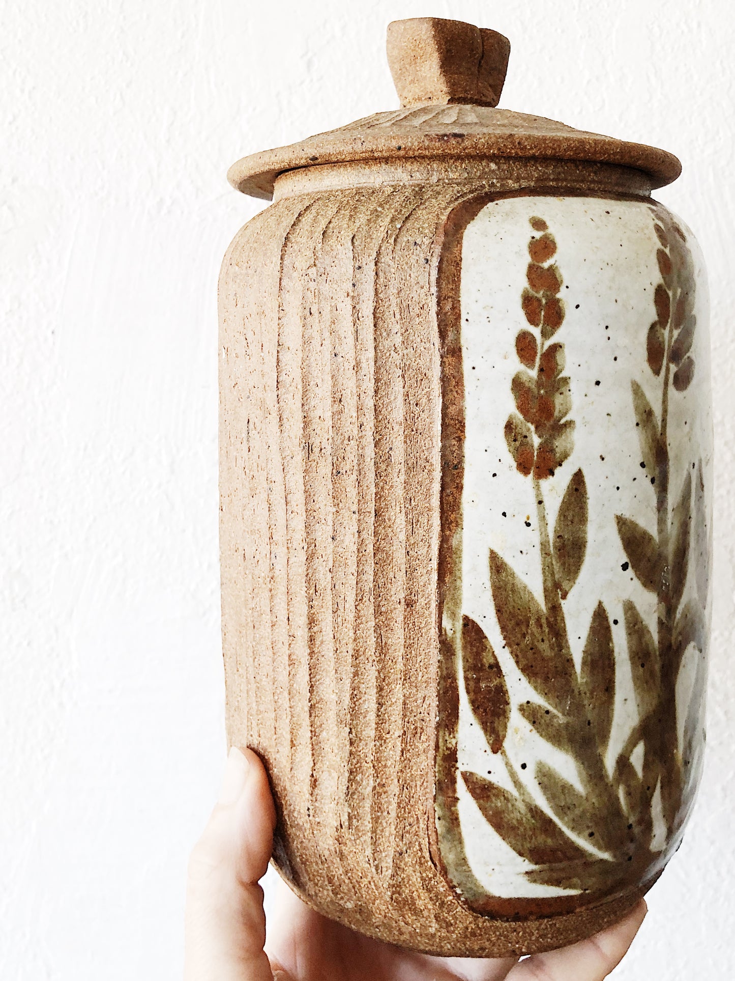 Handmade Pottery Canister
