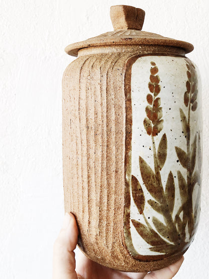 Handmade Pottery Canister