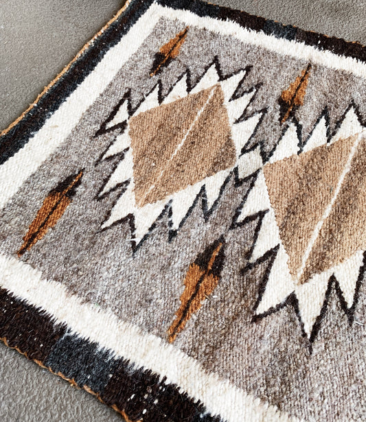 Vintage Southwest Wool Blend Textile