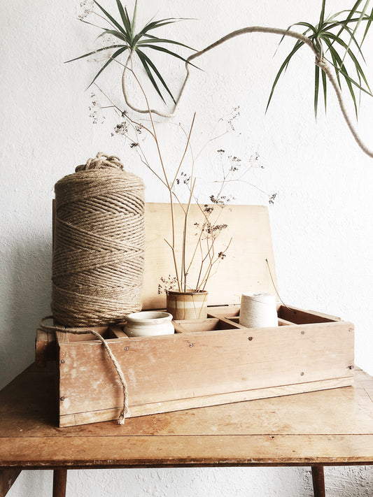 Vintage Handmade Tool Trunk