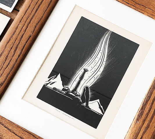 Rockwell Kent Framed Antique Print