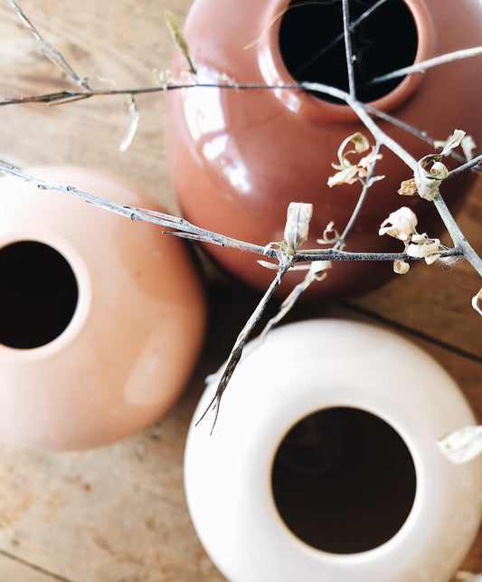 Vintage Srednick Japanese Modernist Vases