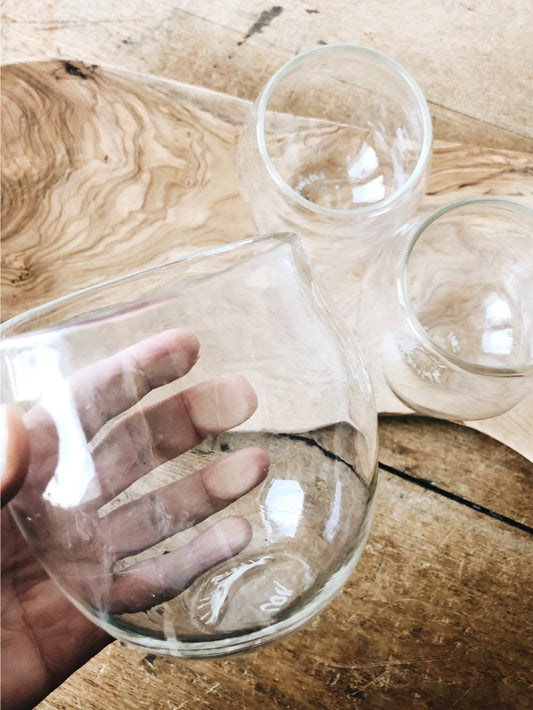 Set of Four Wes Berthold Handblown Glasses