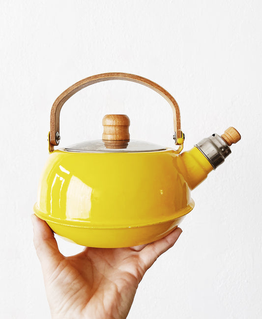 Vintage Enamel Kettle
