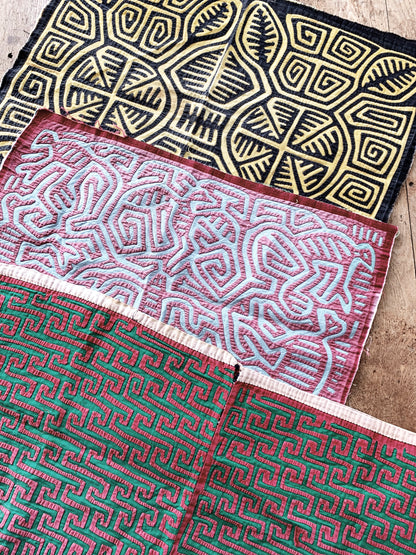 Vintage African Cotton Kuba Cloth