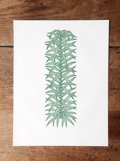 Vintage Czechoslovakian Wood Cut