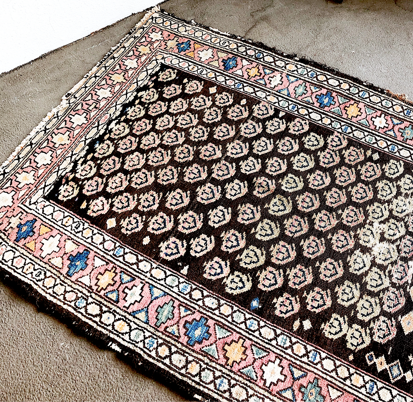 Vintage Kuba Caucasian Wool Runner