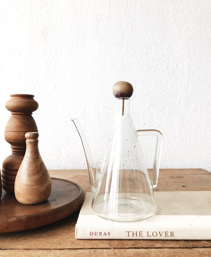 Vintage Blown Glass Pourer