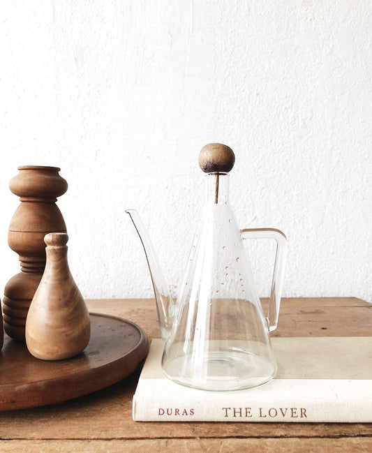 Vintage Blown Glass Pourer
