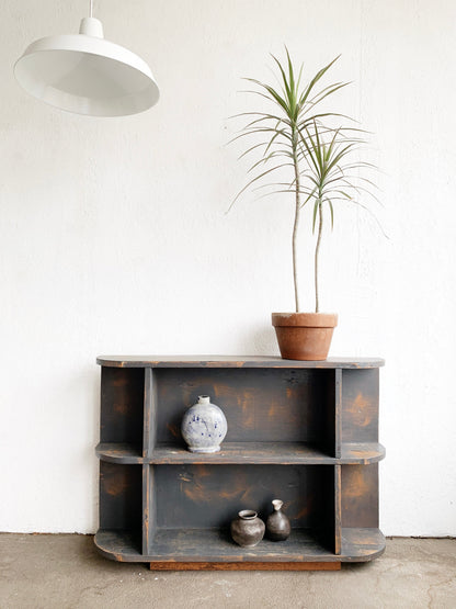 Mid Century Arched Wood Shelf