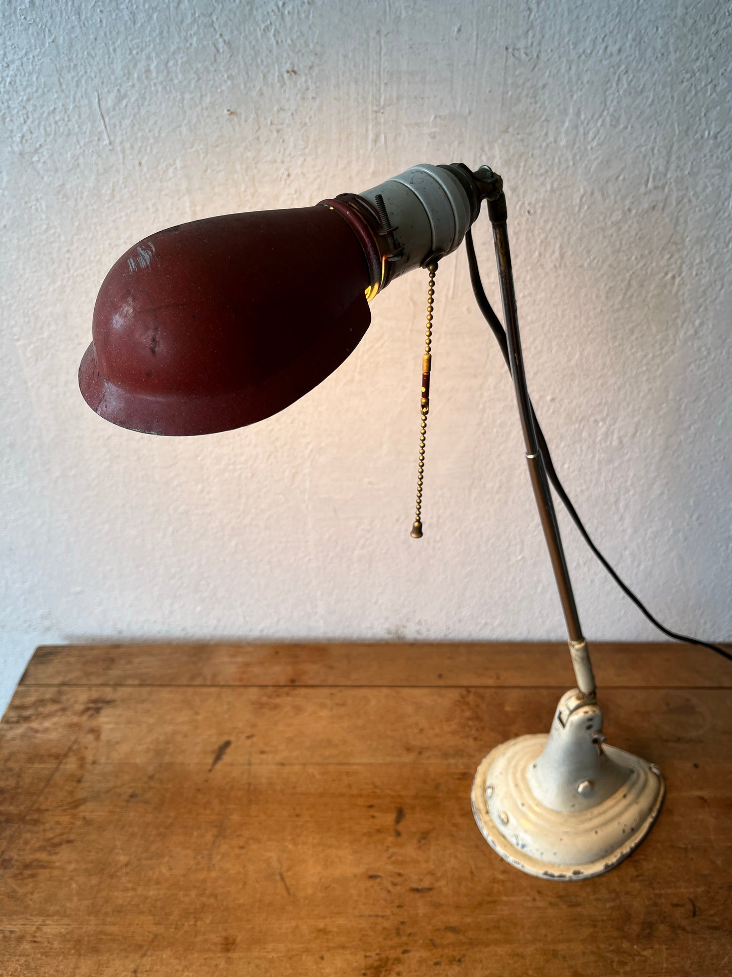 Antique Machine Age Lamp