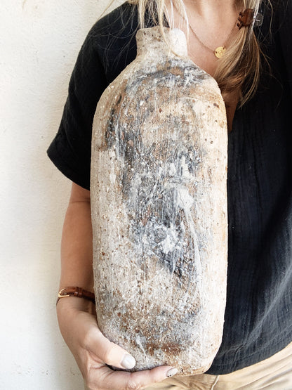 Large Wood Fired Pottery Vase