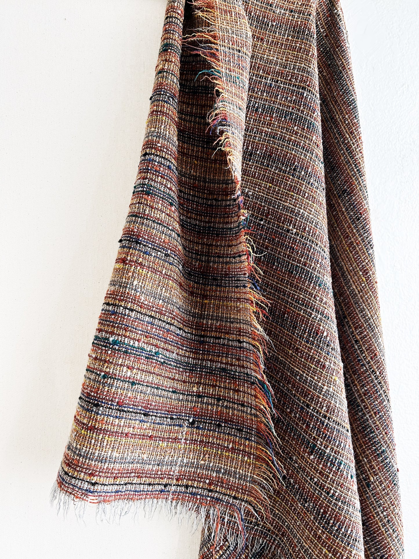 Large Vintage Hand Woven Textile