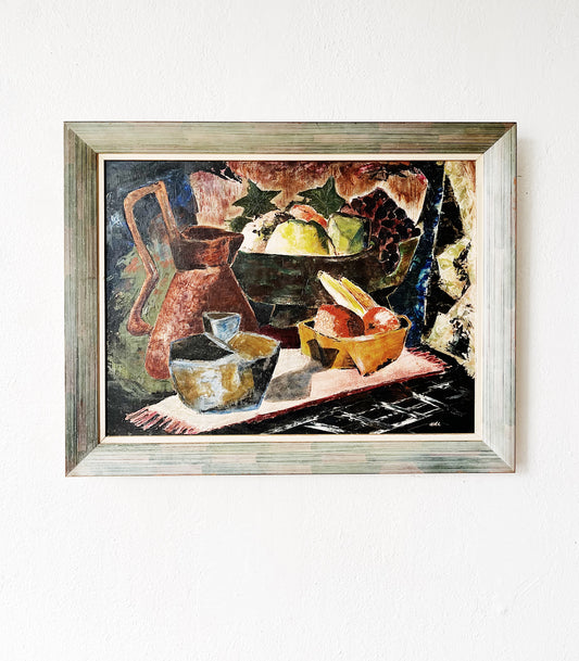 Mid Century Cubist Still Life