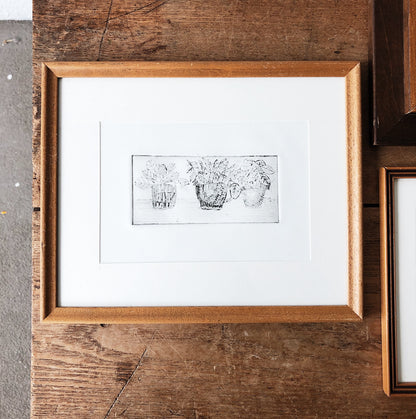 Original Vintage Etching