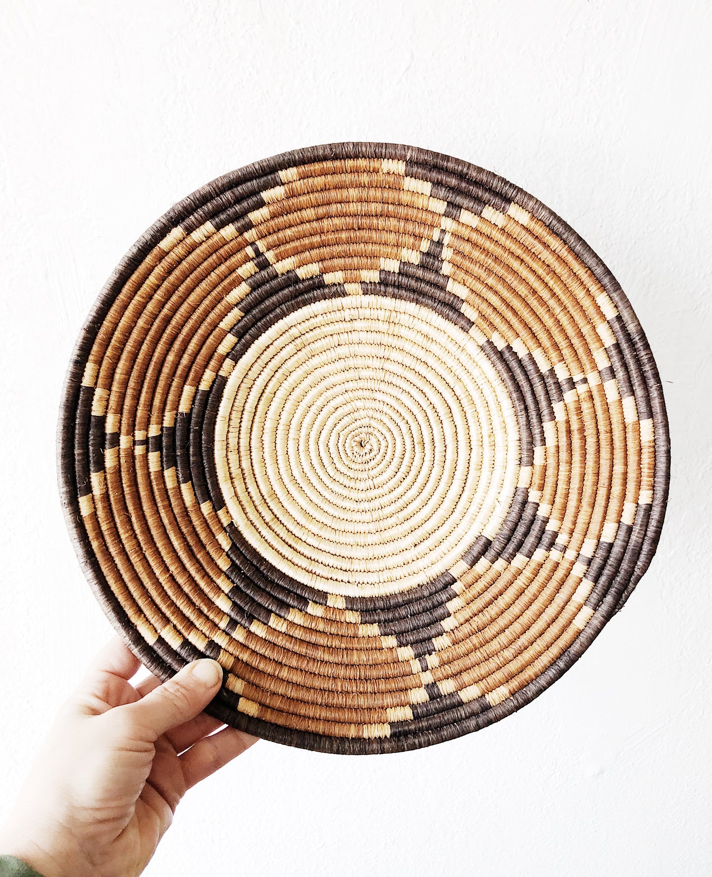 African Coiled Basket