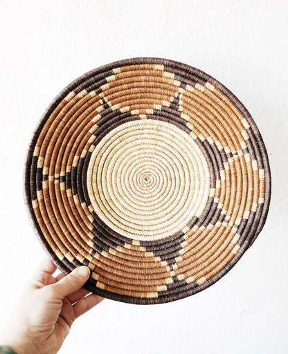 African Coiled Basket