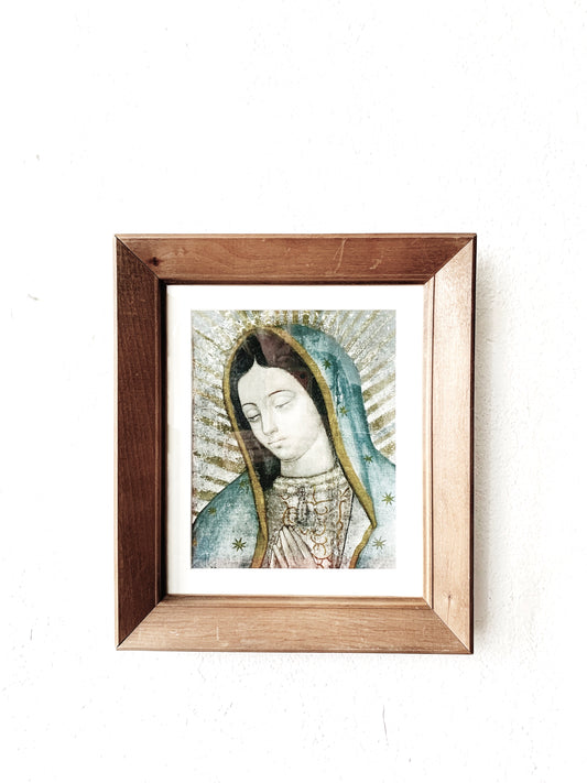 Vintage Our Lady of Guadalupe Framed Print