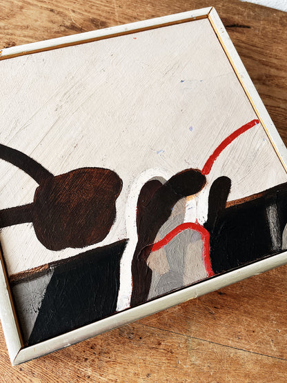 Mid Century Oil Painting