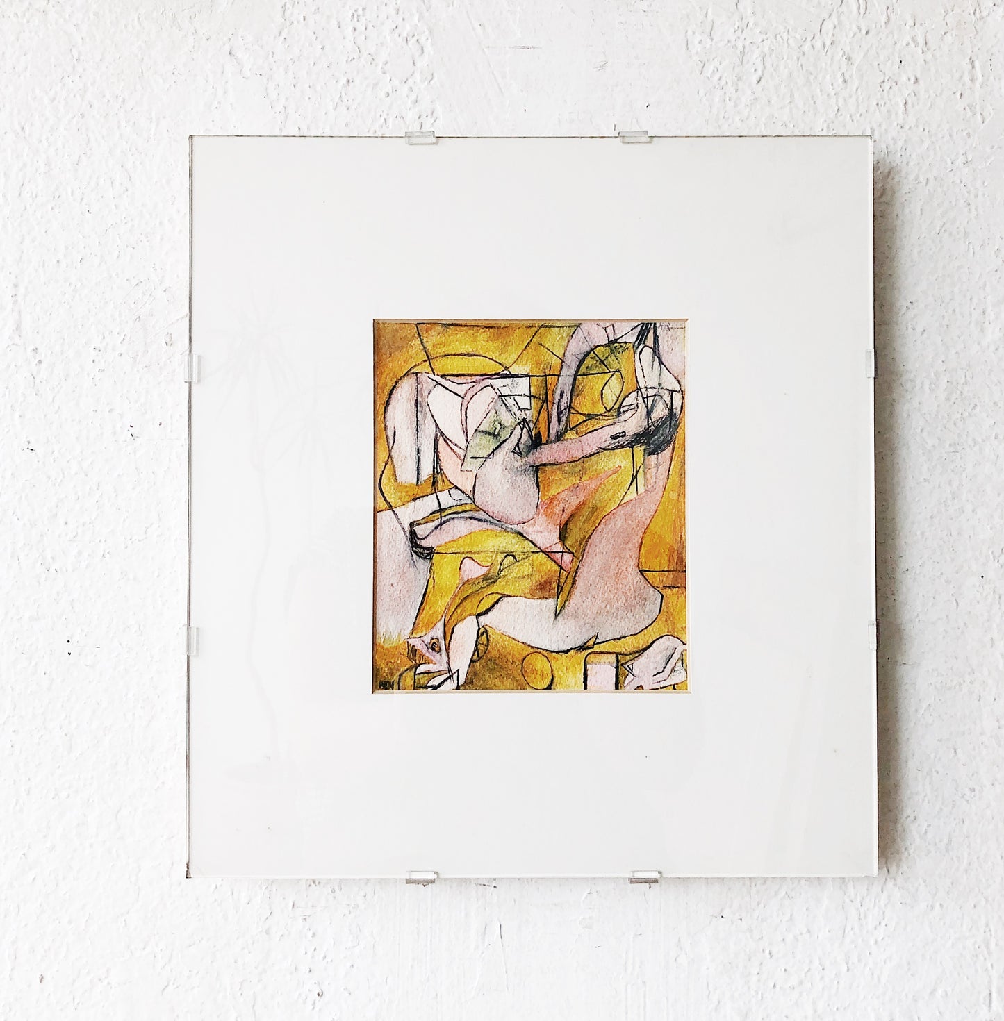 Original Watercolor Abstract Painting
