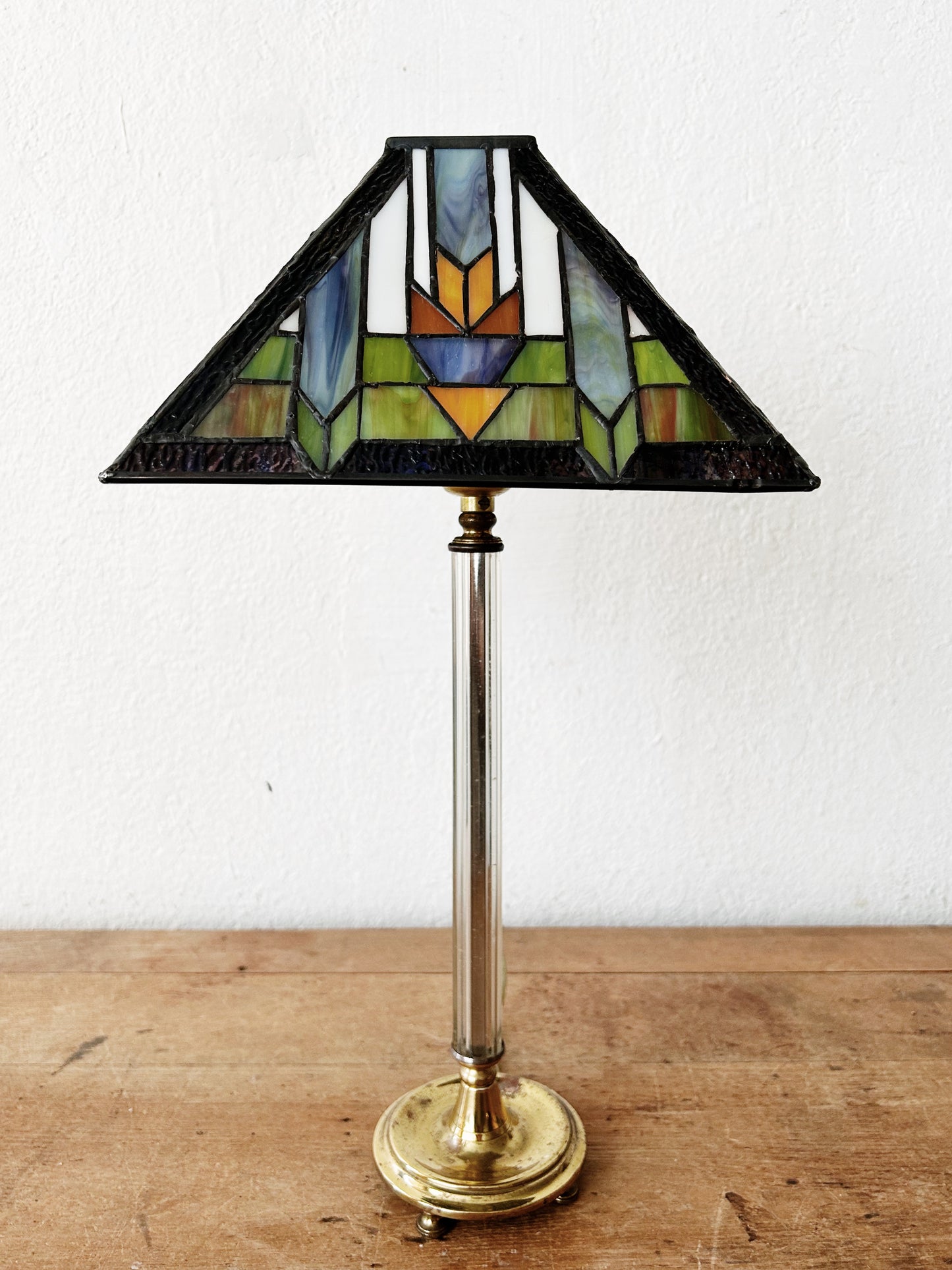 Handmade Stained Glass Lampshade