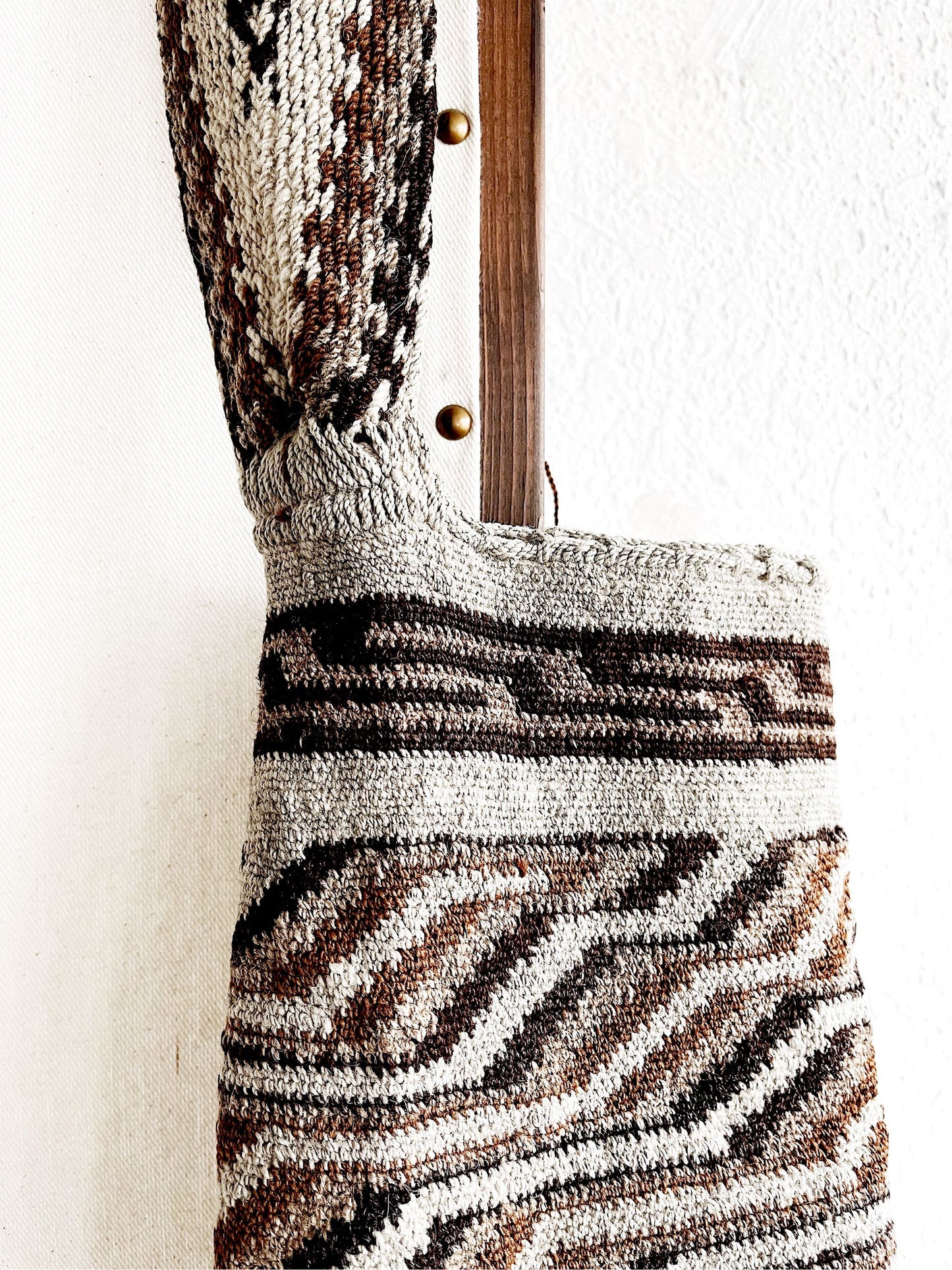 Vintage Woven Bucket Bag