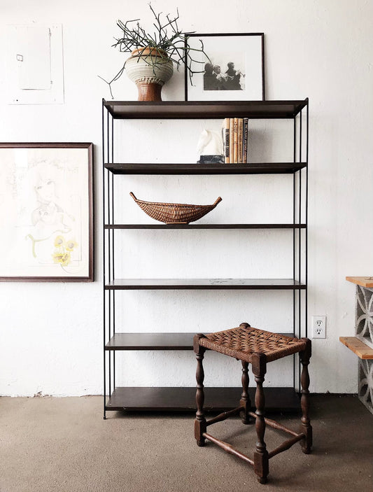 Mid Century Metal Shelf