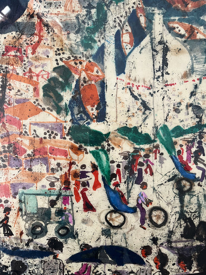 Original Eunice Brandt Encaustic Painting