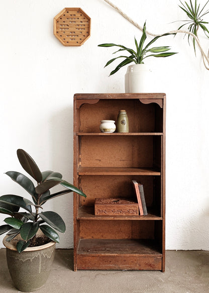 Antique Wood Bookcase / Shelf