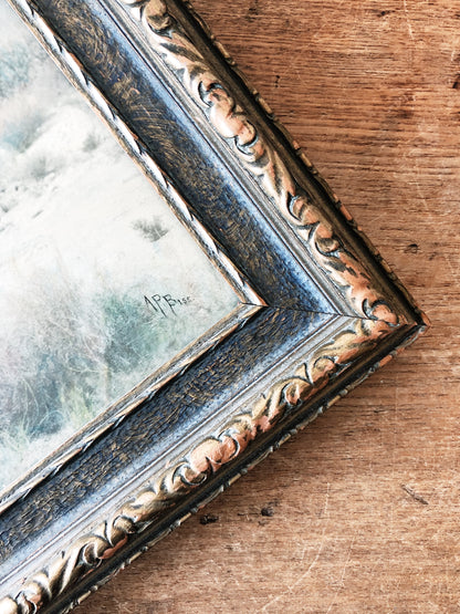 Antique Hand Tinted Photograph