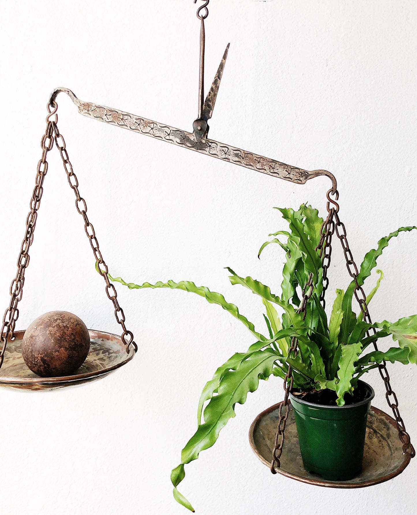 Antique Brass Scale
