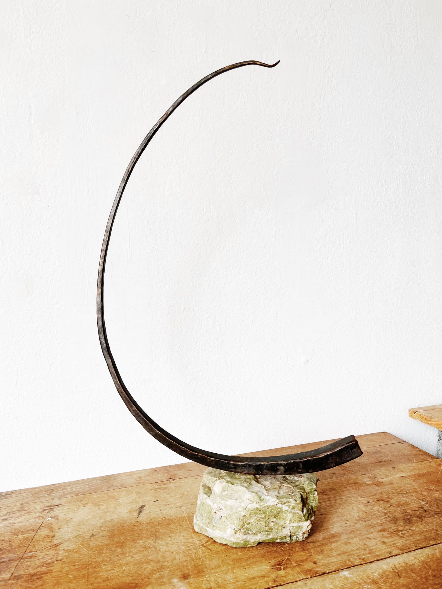 Brutalist Iron Sculpture