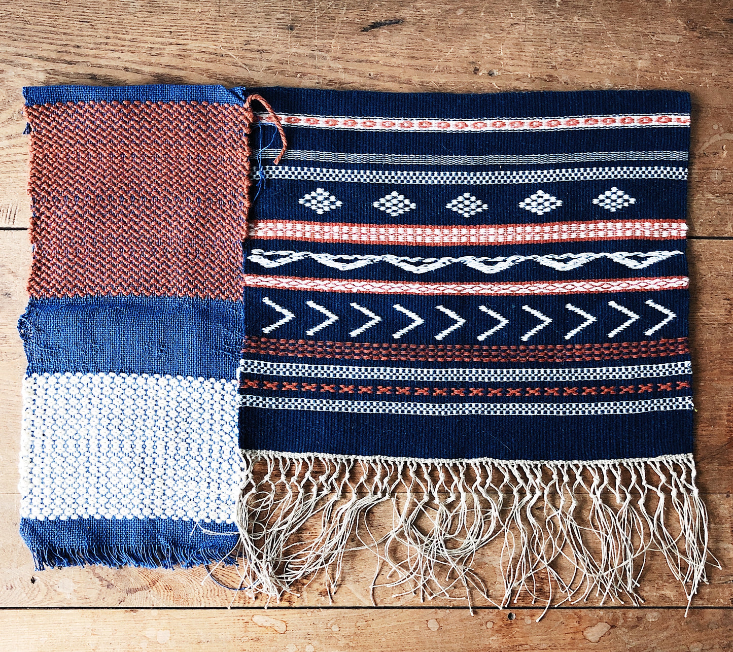 Handmade Patchwork Weaving