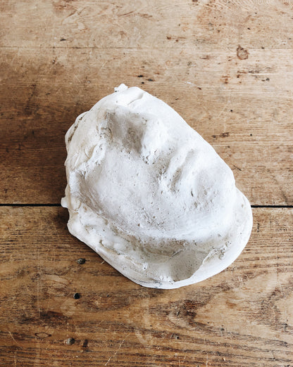 Vintage Handmade Face Sculpture