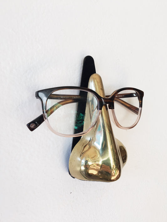 Brass Nose Eyeglass Holder