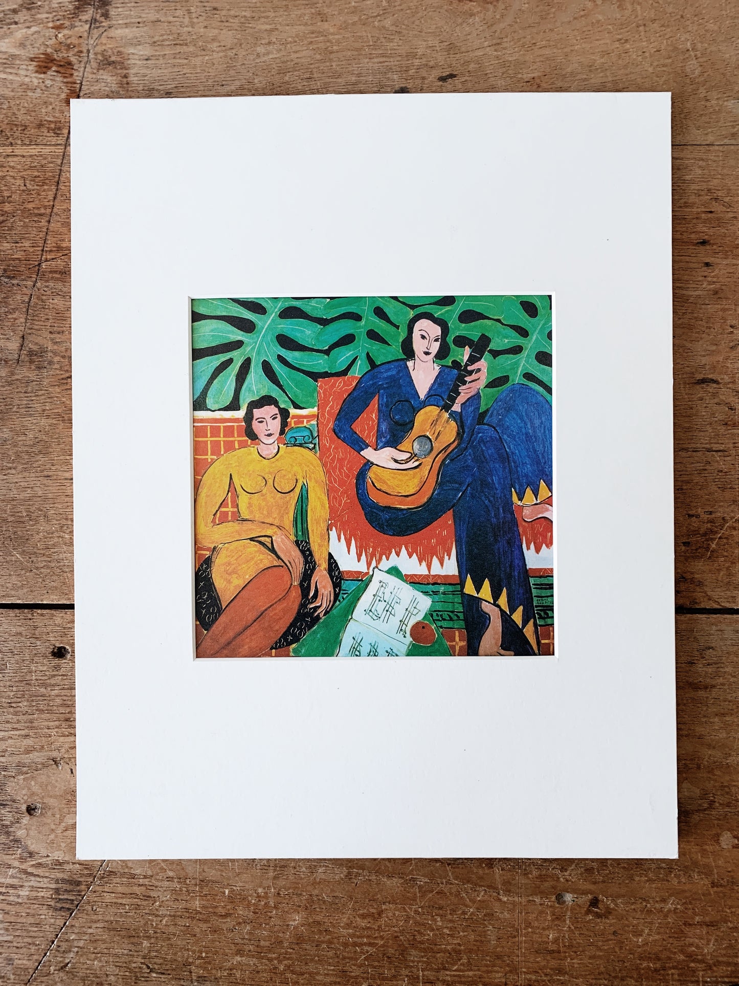 Vintage Framed Matisse Print