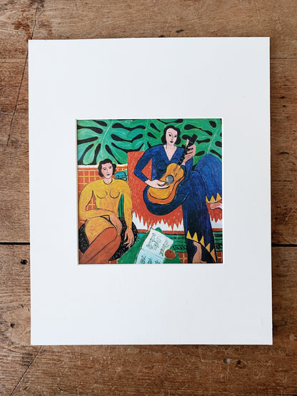 Vintage Framed Matisse Print