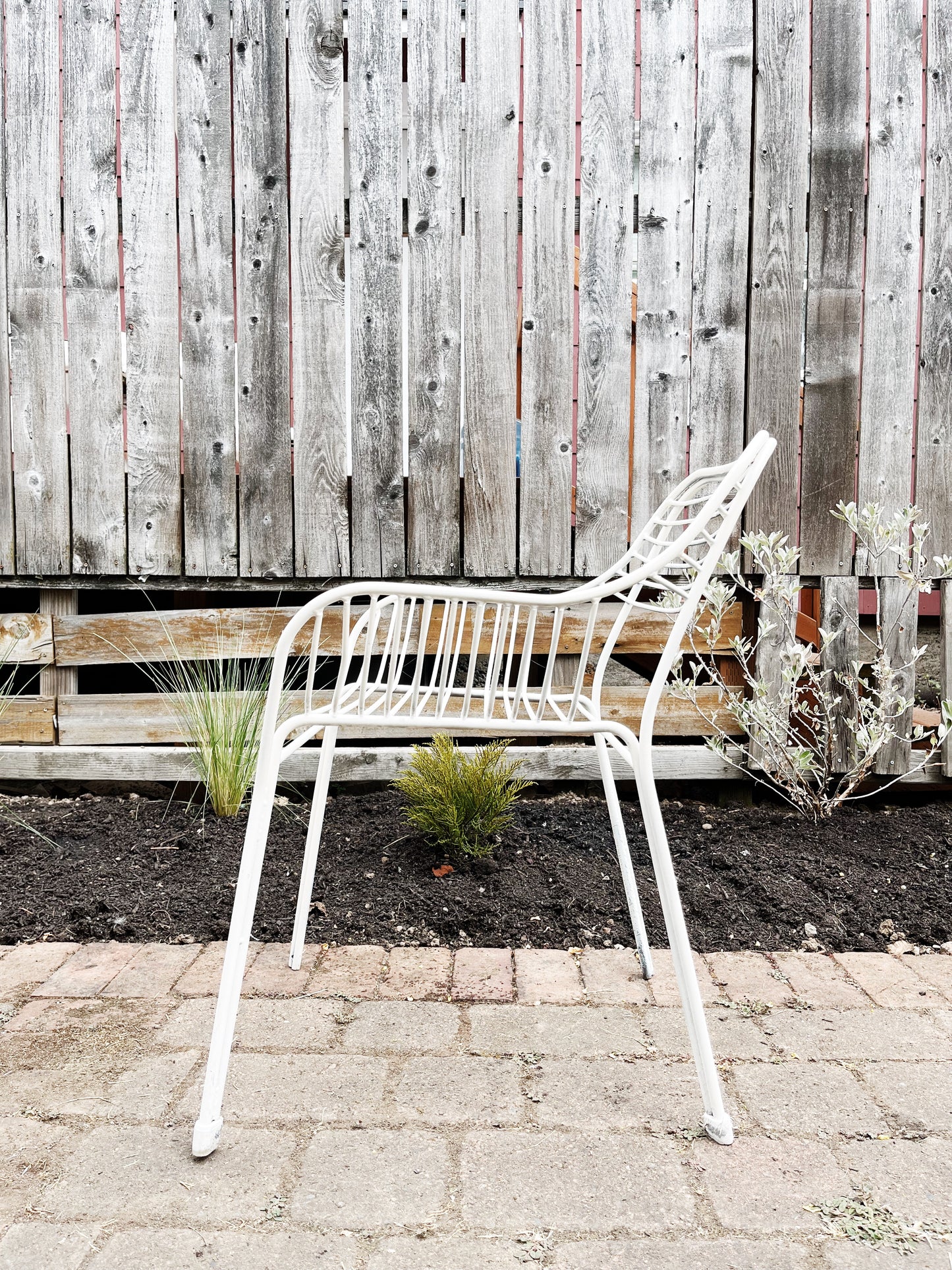 Mid Century Wrought Iron Chair