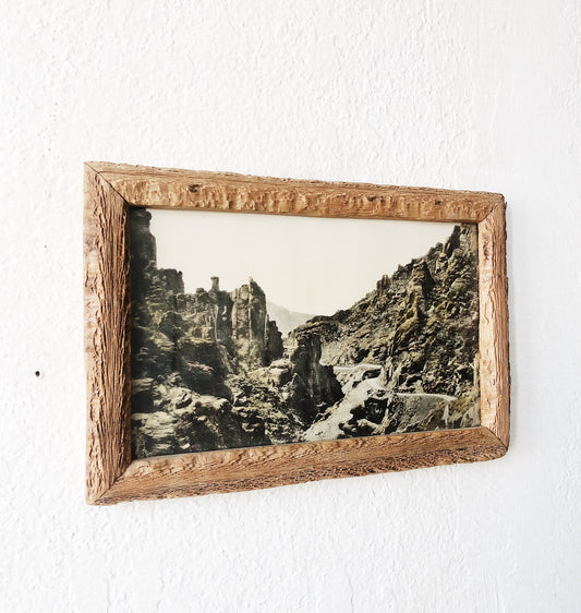 Vintage Hand Colored High Desert Photo