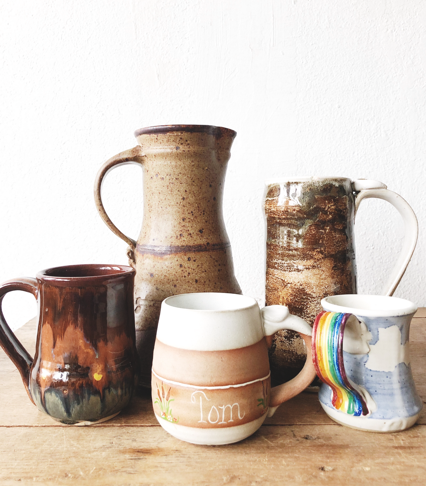 Vintage Handmade Mug