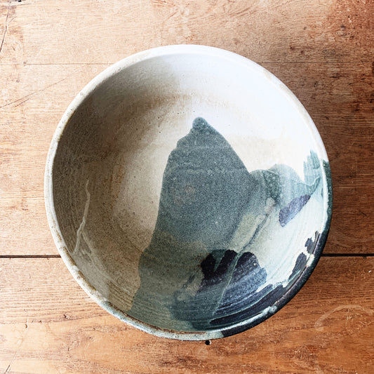 Handmade Vintage Stoneware Bowl