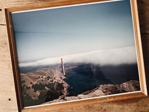 Vintage Golden Gate Framed Film Photograph