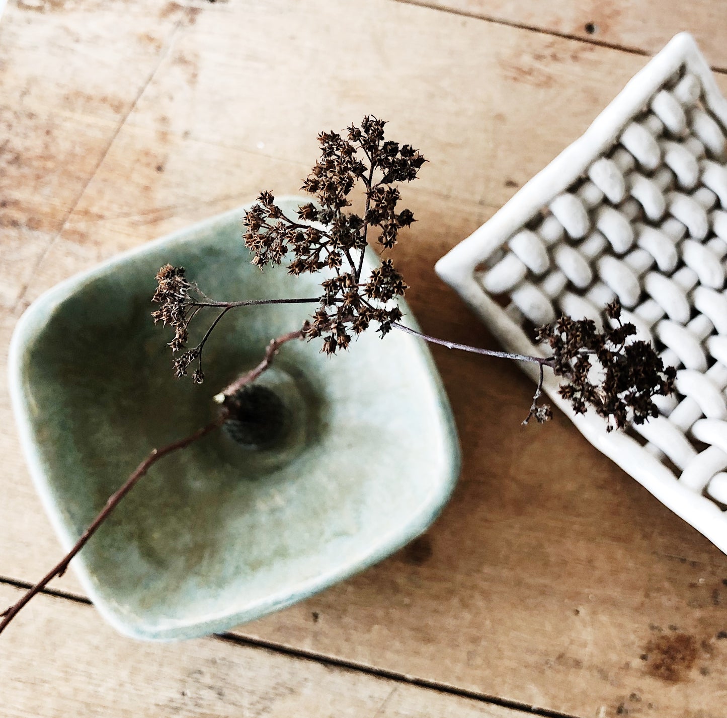 Vintage Sandra Kvalheim Ikebana Vessel