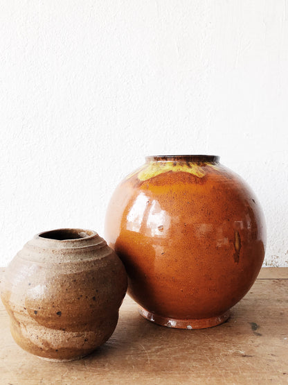 Vintage Handmade Stash Jar