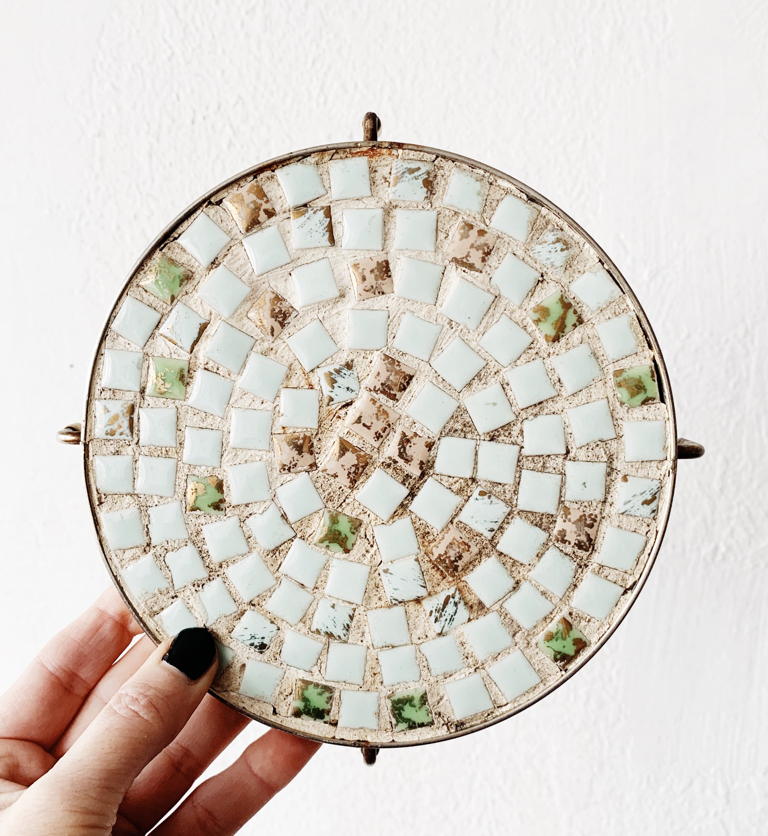 Vintage Mosaic Tile Trivet