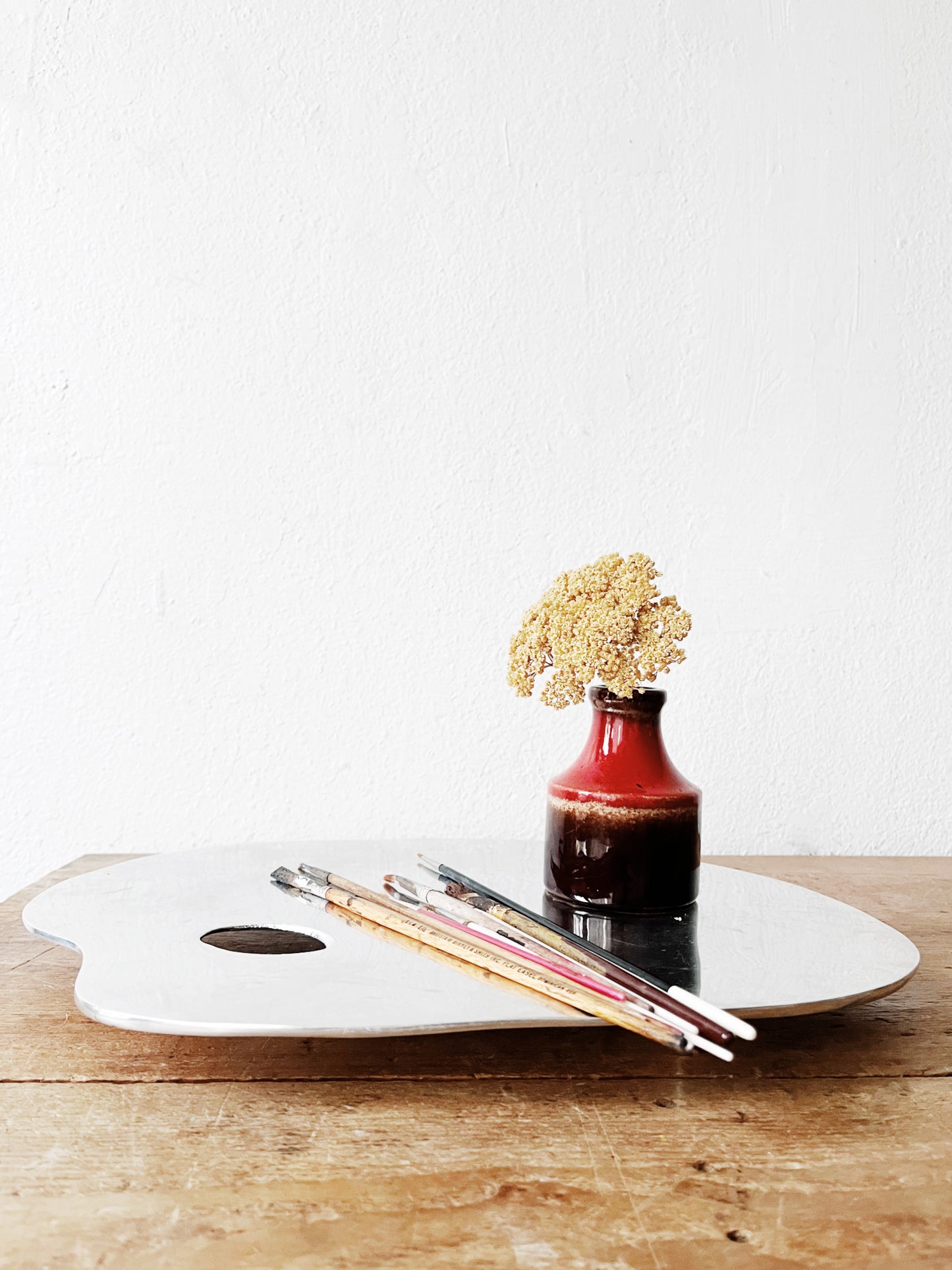 Post Modern Chrome Palette Tray