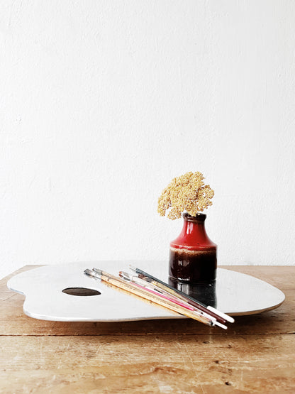 Post Modern Chrome Palette Tray