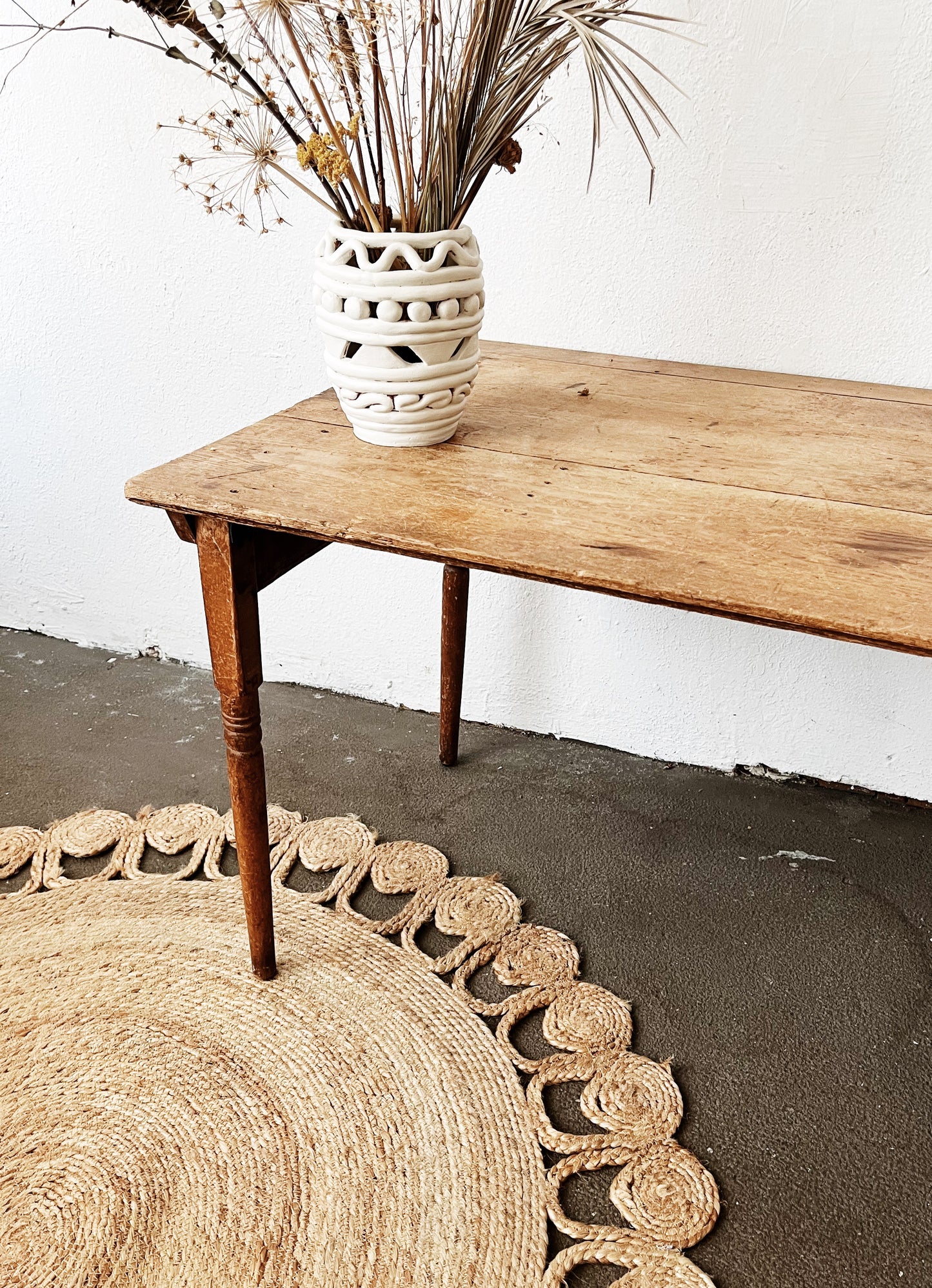 Jute Medallion Rug